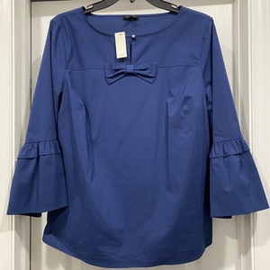 NWT Navy Talbots blouse‎